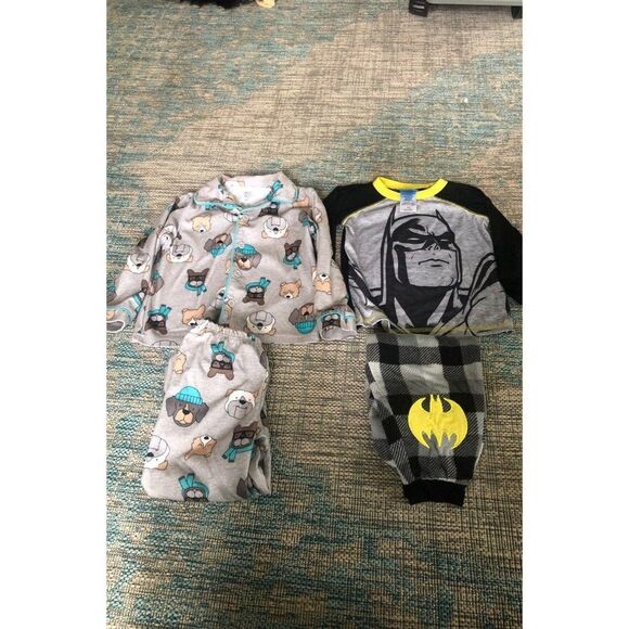 2 piece lot boys 3t pjs pajamas - Picture 1 of 3